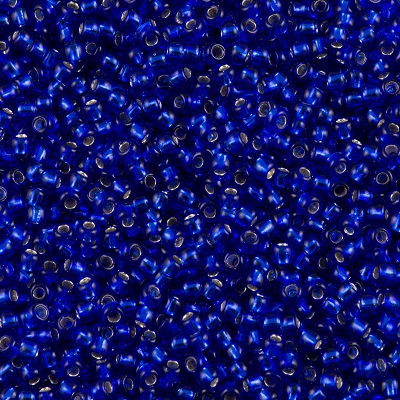 TOHO 15/0 Silver-Lined Cobalt (28), 5 g