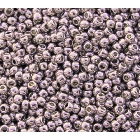 TOHO 11/0 Permanent Finish - Galvanized Lilac (PF554), 10 g