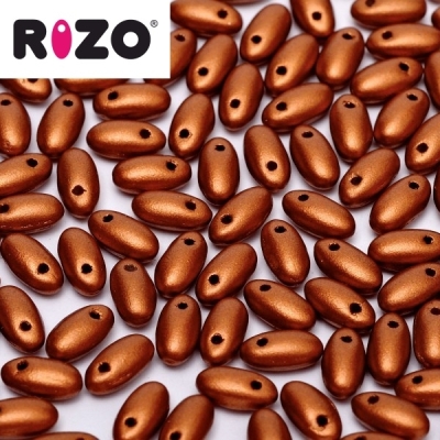 RIZO 2,5x6 mm - Matte Metallic Dark Copper (01750AL), 10 g
