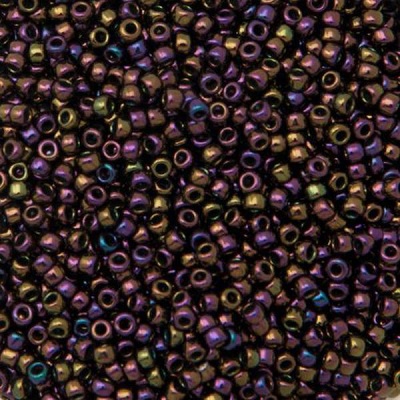 TOHO 11/0 Metallic-Iris Purple (85), 10 g