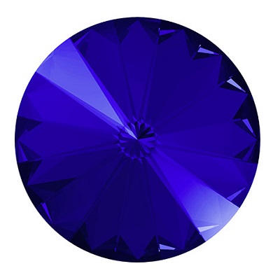 Rivoli – Majestic Blue Foiled – 10 mm, 1 ks
