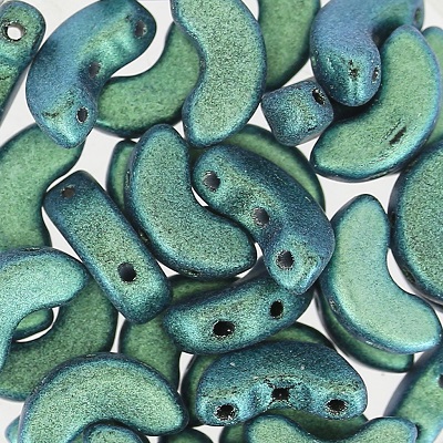 Arcos par Puca - Green Turquoise Metallic Mat, 20 ks