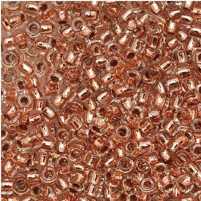 TOHO 11/0 Copper-Lined Crystal (740), 10 g