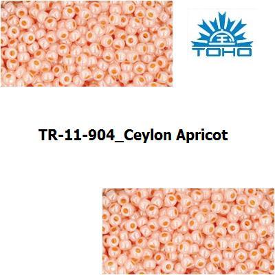 TOHO 11/0 Ceylon Apricot (904), 10 g