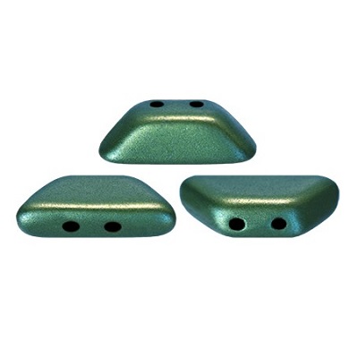 Tinos par Puca - Green Turquoise Metallic Mat, 20 ks