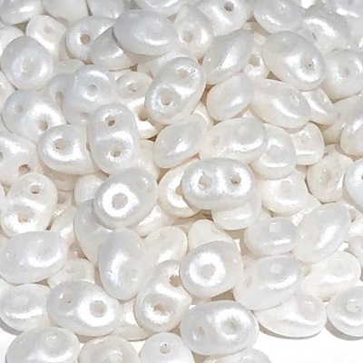 SUPERDUO - 2,5x5 mm - Pearl White, 10 g