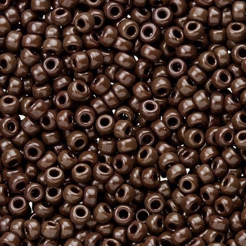 Miyuki Seed Beads 11/0 Opaque Chocolate (MR11-0409), 10 g