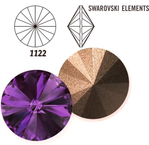 Rivoli – Amethyst Foiled – 14 mm