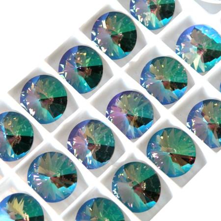Rivoli – Crystal Paradise Shine Foiled – 8 mm, 2 ks