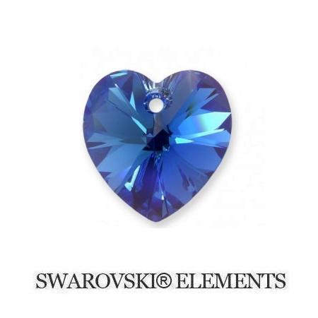 Heart - Sapphire AB - 10,3x10 mm, 1 ks