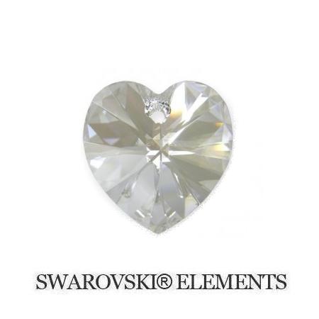 Heart - Crystal Moonlight - 14,4x14 mm, 1 ks