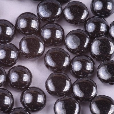 Candy 8 mm - Jet Hematite (23980 14400), 10 ks