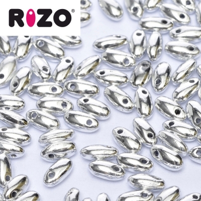RIZO 2,5x6 mm - Silver (27000CR), 10 g