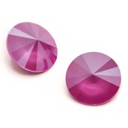 Rivoli – Crystal Peony Pink – 14 mm
