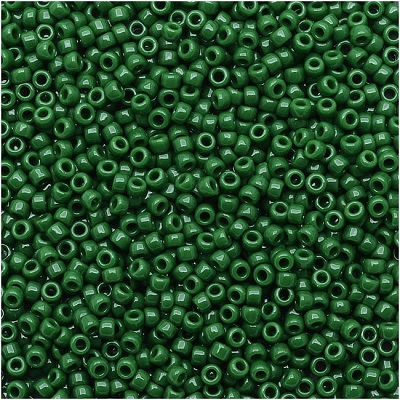 TOHO 11/0 Opaque Pine Green (47H), 10 g