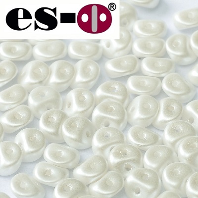 ES-O BEAD 5 mm - Alabaster Pastel White (02010 25001), 5 g