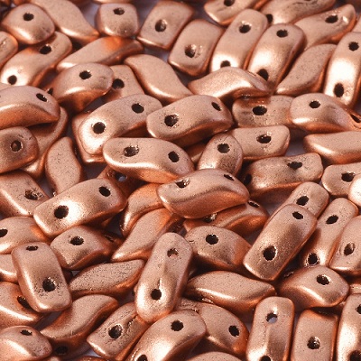 Stormduo 3x7 mm - Vintage Copper, 30 ks