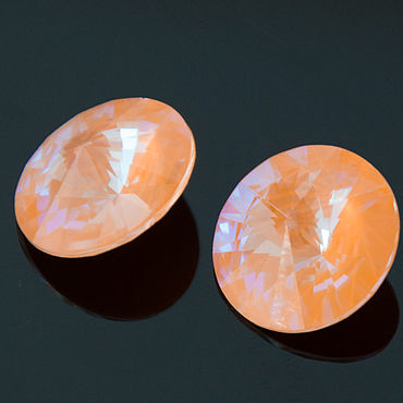 Rivoli – Crystal Peach Delite – 12 mm, 1 ks