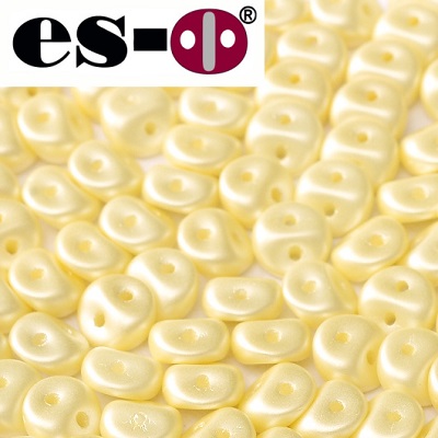 ES-O BEAD 5 mm - Alabaster Pastel Cream (02010 25039), 5 g
