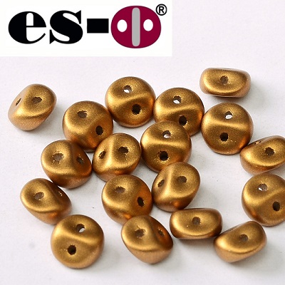 ES-O BEAD 5 mm - Alabaster Metallic Brass (02010 29415), 5 g