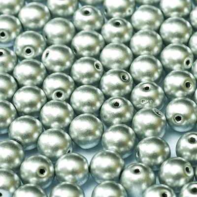 Guľôčky - Aluminium Silver, 3 mm, 50 ks
