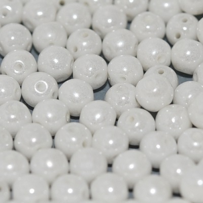 RounDuo 5mm - Chalk White Shimmer (03000 20600), 20 ks