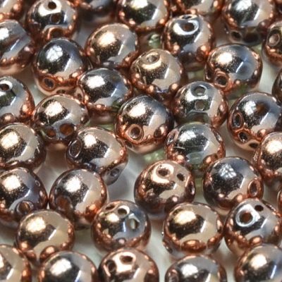 RounTrio 6mm - Crystal Capri Gold Full (00030 27100), 20 ks