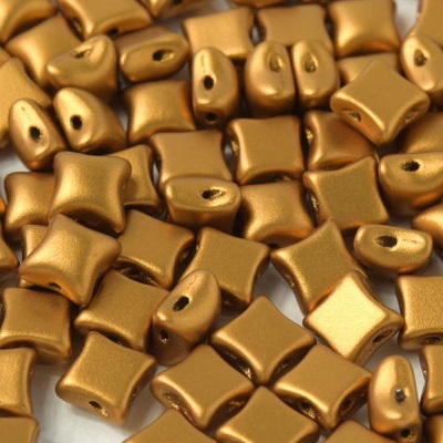 WIBEDUO 8x8 mm - Brass Gold (03000 01740), 20 ks