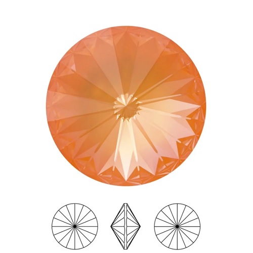 Rivoli – Crystal Mango Ignite – 12 mm