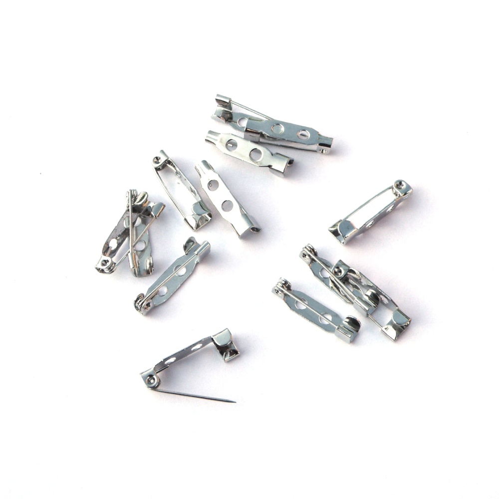 Brošňové zapínanie 20x5 mm, 5 ks