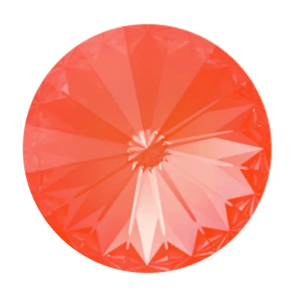 Rivoli – Crystal Electric Orange Ignite – 12 mm