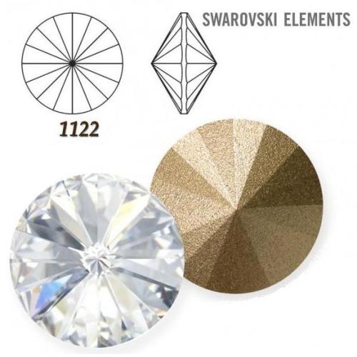 Rivoli – Crystal Foiled – 12 mm