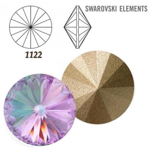 Rivoli – Crystal Vitrail Light Foiled – 18 mm