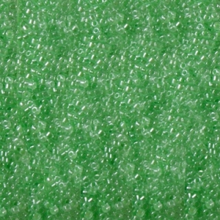 Miyuki Delica 11/0 Lined Crystal Light Green (DB0237), 5 g