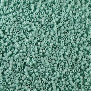 Miyuki Delica 11/0 Opaque Turquoise (DB0729), 5 g