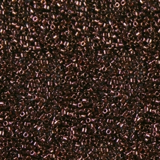 Miyuki Delica 11/0 Metallic Dark Raspberry (DB0012), 5 g
